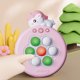 thumbnail image 4 of Juguete Pop Fidget iluminado 7 modos de mano juguete de burbujas de empuje rápido máquina de juego de rompecabezas portátil para aliviar el estrés para niños de más de 3 años, 4 of 5