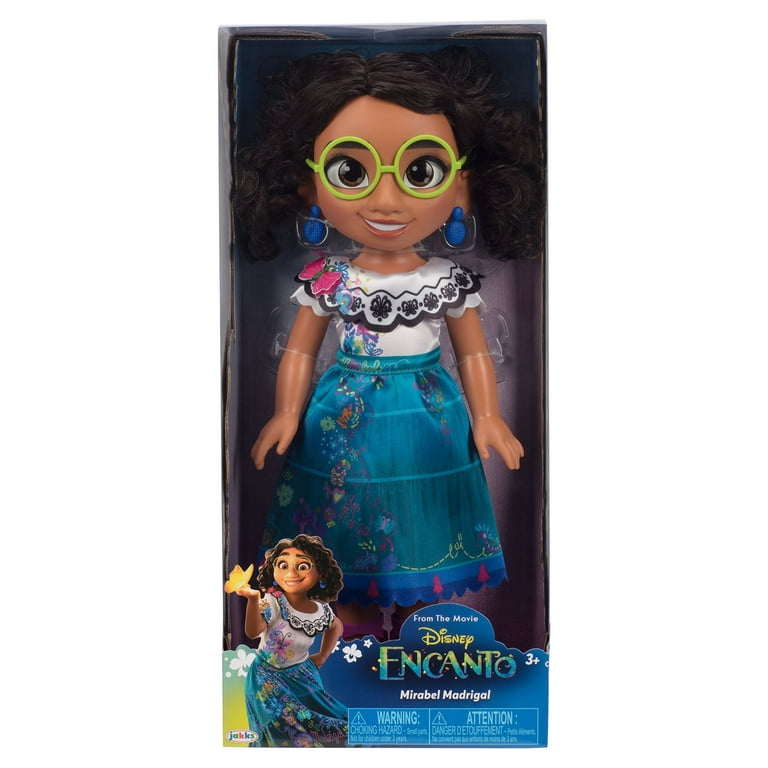 Disney Encanto Mirabel - 14 Inch Articulated Fashion Doll with Glasses &  Shoes