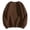 Coffee -AS22, variant on Dwellite Men's Crewneck Sweatshirt Long Sleeve Fleece Fall Oversized Pullover Tops Loose Comfy Basic Shirts Sky Blue M