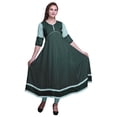 thumbnail image 1 of Bimba A Line Indian Kurti Printed Anarkali For Women Tunic Ethnic Kurti, 1 of 5