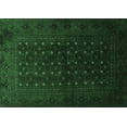 thumbnail image 1 of Ahgly Company Machine Washable Indoor Rectangle Persian Emerald Green Traditional Area Rugs, 8' x 10', 1 of 4