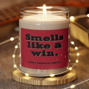 Smells Like a SDSU Win Scented Candle, Aztecs Candle, Go Aztecs