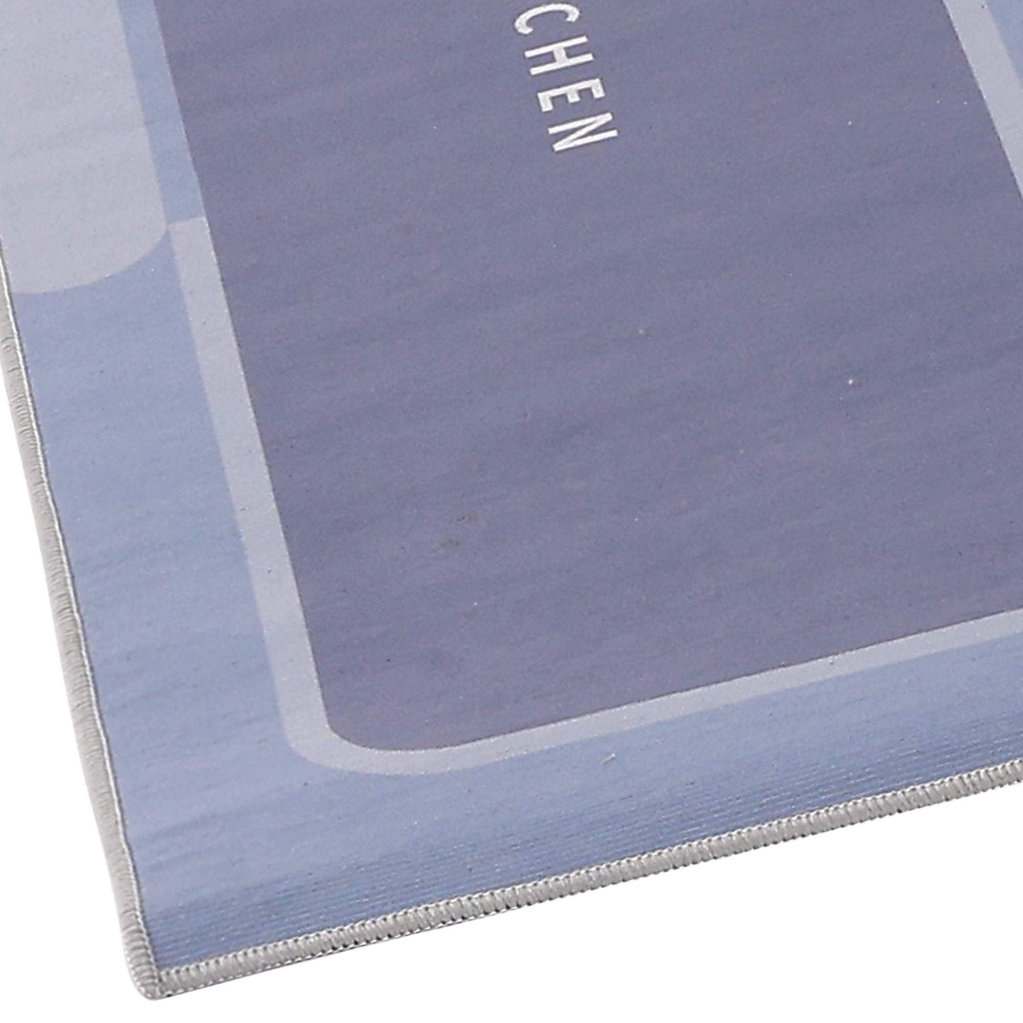 Unique Bargains Pieces Geometric Kitchen Rug for Kitchen Floor (2 Count) Blue-1 20"x32"+20"x63"