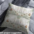thumbnail image 2 of jejeloiu Elk Bear Fox Fabric by the Yard 1 Yard,Wild Animal Home Decor Fabric by the Yard,Green Pine Tree Sewing Fabric For Boys Kids,Ultra Soft Home Decor, 2 of 6