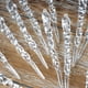 thumbnail image 3 of 12 Uds. Carámbano Retorcido Cristal Transparente Navideño para Bodas Y Fiestas Invierno, 3 of 4