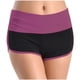 thumbnail image 1 of Mujeres Pantalones Cortos Casual, 3 Piezas Elástico de la Cintura Patchwork Pantalones Cortos Conjunto Hecho de Poliéster Cómodo para Toda la Temporada de Salida, Pantalones Cortos de Verano para las, 1 of 9