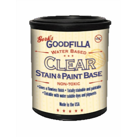 Water-based Gel-Stain and Paint Base Size: GALLON