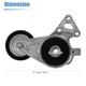 thumbnail image 4 of Tensor de correa serpentina para Audi TT 1.8L 2000 - 2006 para Audi TT Quattro 1.8L 2000 - 2006 No.06A903315D, 4 of 7