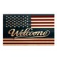 thumbnail image 4 of Felpudo con La Bandera de Ee. Uu., 2D, Plano, Antideslizante, de Bienvenida, Fácil de Limpiar, Lavable, para Decoración Del Hogar., 4 of 6