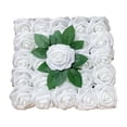 thumbnail image 1 of TechWave Easter 8cm Rose Rose Plus Leaf Belt Rod 25 Flowers Packed Pe Rose Head Roses Flower Arrangements in Containers Tropical Flowers Flowers for Cemetery Flower Heads Sunflower Flowers Wisteria, 1 of 4