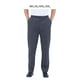 thumbnail image 5 of Minnieouse Pantalones de Chef a rayas para hombre, uniforme de trabajo de cocina de Hotel, cintura elástica, aplicación amplia, transpirable Prendas para la parte inferior del cuerpo l, 5 of 6