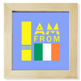 thumbnail image 1 of I Am From Ireland Art Deco Fashion Square Picture Frame Wall Tabletop Display, 1 of 3