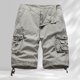 thumbnail image 1 of WILLBEST Pantalones Cortos para Hombre, de Bolsillo, Holgados, para Exteriores, de Color Liso, Informales, 7 Unidades, 1 of 6