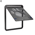 thumbnail image 4 of PULLIMORE Dog Screen Door with Magnetic Flap Automatic Lockable Pet Door Screen Sliding Door for Small Dogs Cats (Inside Size 8 x 10.2 inch), 4 of 9