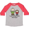 thumbnail image 3 of Inktastic I Love My Brother with Autism Girls Toddler T-Shirt, 3 of 5
