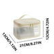 thumbnail image 3 of Organizadores de armario y almacenamiento, bolsa de maquillaje de malla de doble capa, bolsa de viaje portátil para artículos de tocador, bolsa de almacenamiento de cosméticos de gran capacidad, bolsa, 3 of 5