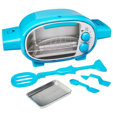 Fun 2 bake blue and purple working toy oven with on & off switch & pretend oven window
