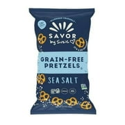 Savor by Suzie Grain-Free Pretzels Sea Salt - 6.5 oz Pack of 2