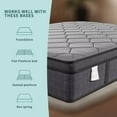 thumbnail image 3 of 12 Inch QUEEN Hybrid Mattress - Medium Firm, Memory Foam & Pocketed Coils for Motion Isolation & Pressure Relief, CertiPUR-US Foam, Fiberglass-Free, Mattress in a Box, 3 of 5