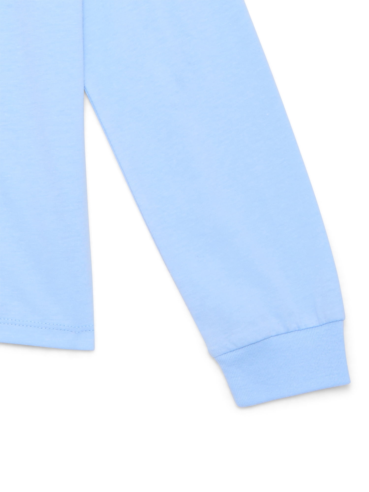 Wonder Nation Girls New York Long Sleeve Graphic Tee, Sizes 4-16 & Plus