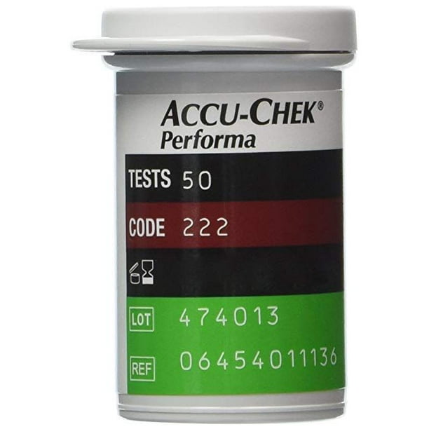 50 Accu Chek Performa / Performa Nano Test Strips Newest Release Very