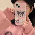 Yanluna Cartoon Kuromi HelloKitty Heart Phone Case for iphone 14 Plus