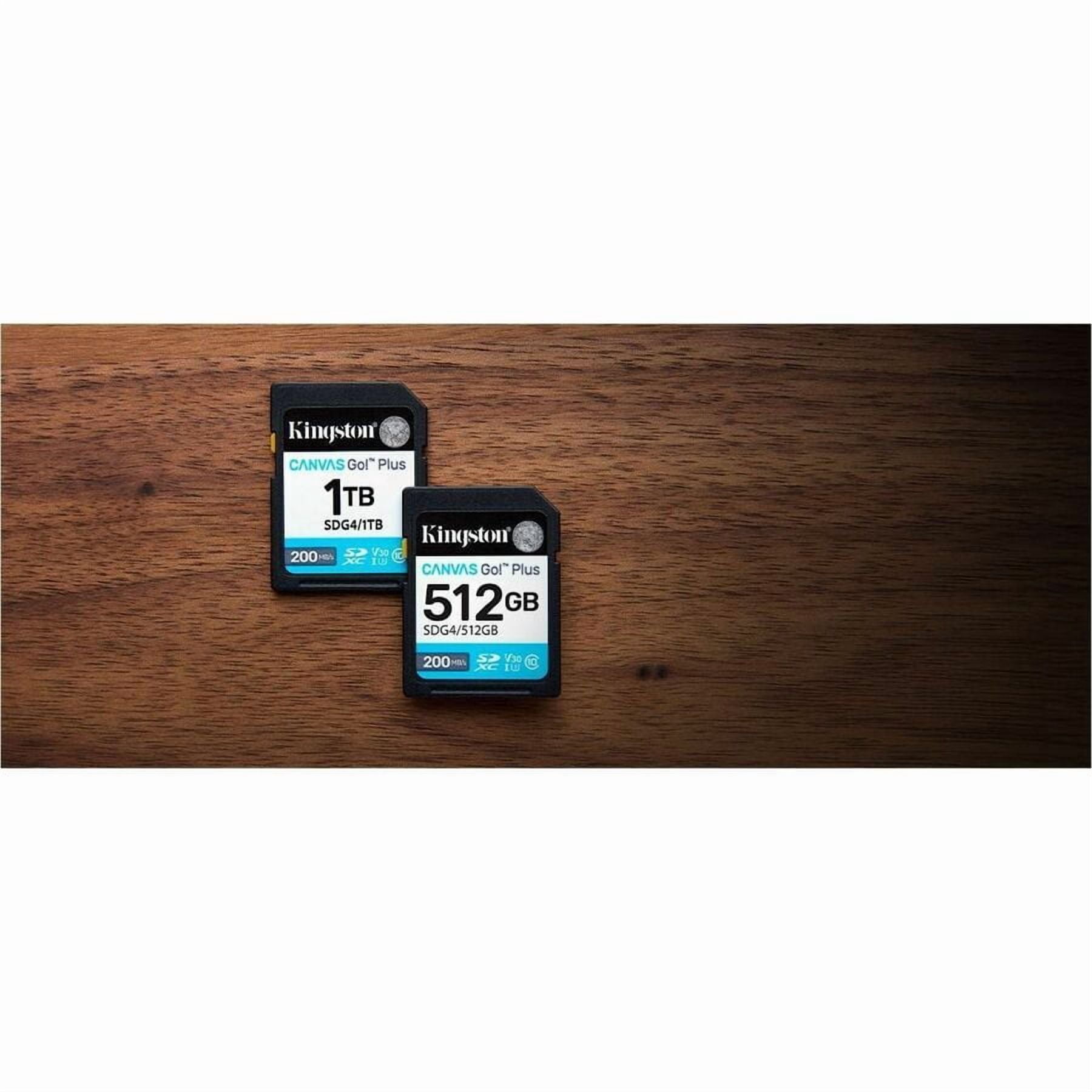 Kingston Canvas Go! Plus 1 TB Class 10/UHS-I (U3) V30 SDXC