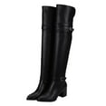 thumbnail image 1 of WORGEOUS 1 par de botas de mujer Otoño Invierno Botas altas hasta el muslo Botas gruesas de tacón alto para mujer, 1 of 7