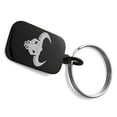 thumbnail image 4 of Tioneer Stainless Steel Greek Mythology Minotaur Engraved Small Rectangle Dog Tag Charm Keychain Keyring Celtic Premier, 4 of 5