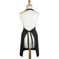 thumbnail image 2 of Delantal con correa de cuello ajustable para hombres y mujeres, color negro, 2 of 3