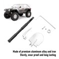 thumbnail image 3 of RC Crawler Shovel, Aluminum Alloy & Iron Adjustable Shovel Tool for 1/10 RC Crawler Trucks Metal Accessory for SCX24 Trail Rig, 3 of 7