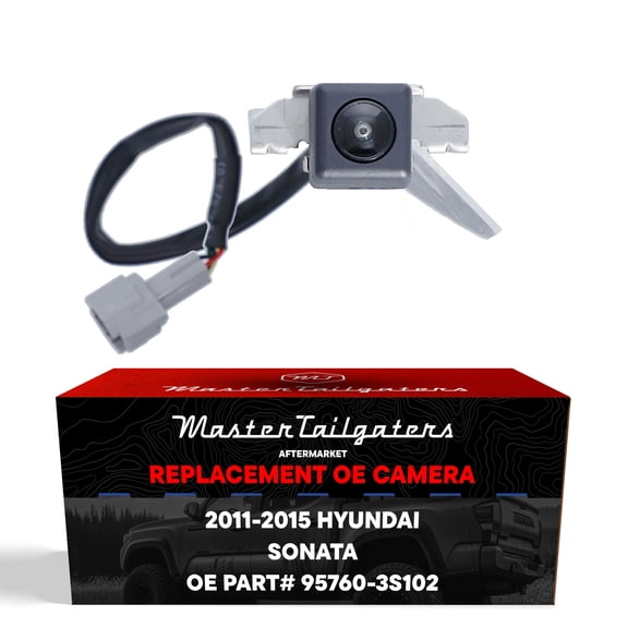 Master Tailgaters Replacement for Hyundai Sonata (2011-2014), Sonata Hybrid (2011-2015) Backup Camera OE Part # 95760-3S102