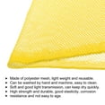 thumbnail image 3 of Uxcell 59" Mesh Fabric Slightly Stretchy for Backpack Pocket,Netting Bags, Clothes Net Yellow 2 Yard, 3 of 6