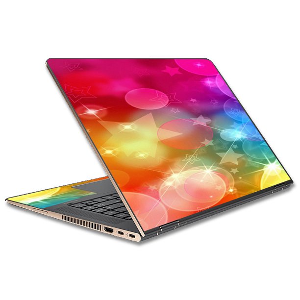 Skins Decals For Hp Spectre X360 15T Laptop Vinyl Wrap / Bokah Colors