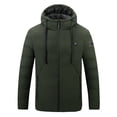 thumbnail image 1 of Wyzesi Mens Fall Coats Fleece Men Four Area Intelligent Heating Usb Single Control Three Speed Temperature Regulation Charging Heating Cotton Suit Christmas Sweater for Men, 1 of 4