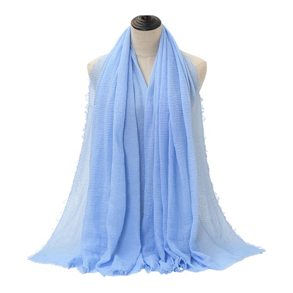 HuangHuanChen Shawl Wraps for Women Fashion Thin Scarf Tassel Soft Long Shawls Breathable Versatile Chiffon Scarves Elegant Shawls and Wraps for Evening Dresses One Size