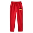 thumbnail image 3 of German Flag Print Streetwear Sweatpants Fashion Trend Elastic Waist Joggers Straight Leg Casual Pants, 3 of 4