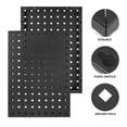 thumbnail image 3 of FUEENIRVA pegboards panel Black Neat and Generous Design Tool Storage Office Organization 1Set, 3 of 8