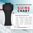 thumbnail image 3 of HAIYUE Youth Kids New Padded Sleeveless Compression Shirt for Football Baseball to Protect Chest of Size S, 3 of 8