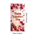 thumbnail image 3 of Valentine's Day Party Decoration Banner Heart Design Backdrop Event Photo Props Love Celebration Romance Gift Box Background, 3 of 4