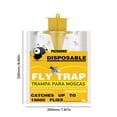 thumbnail image 4 of Trampa para Moscas Desechable Exteriores Control Plagas Colgantes () Amarillo, 4 of 4