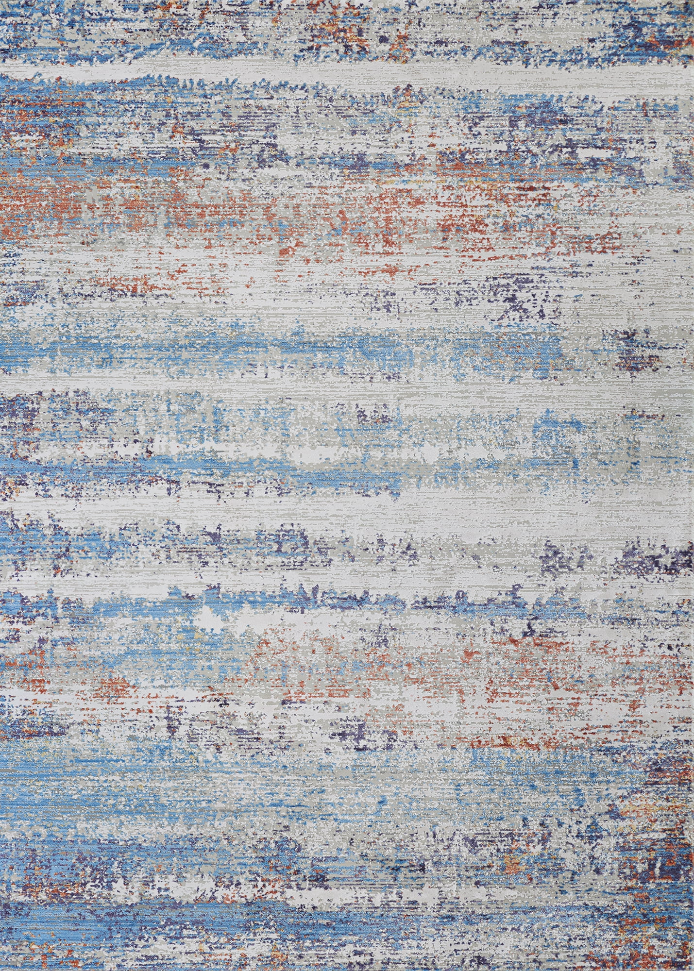Couristan Vibrata Rythmic Multi-Pastels Runner Rug