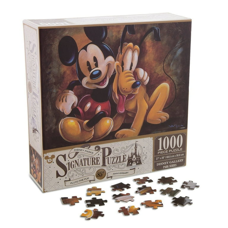 disney parks mickey & pluto 85th anniversary puzzle 1000 pcs new