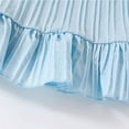 thumbnail image 5 of 2-3 Years Baby Girls' Dresses Elegant Ruffle Sleeve Kids Dress for Girls Teenagers Ladies Summer Dresses Size 1-5 Years, 5 of 7