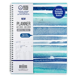 2023 - 2024 Weekly + Monthly Planner - Painted Floral (7 x 8.75 inches)