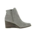 thumbnail image 3 of Toms Womens Sadie Suede Stacked Heel Wedge Boots, 3 of 3