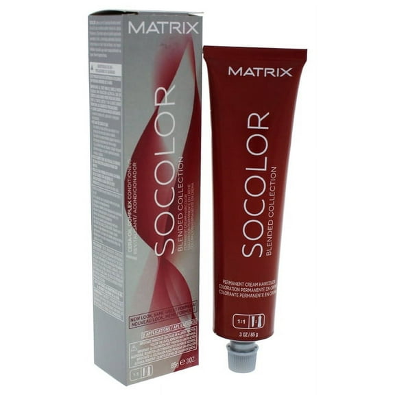 Matrix Socolor Pre-Bonded 5G Medium Brown Gold Permanent Cream Hair Color 3 Ounce
