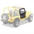 thumbnail image 2 of Bestop Upper Fabric Half-Door Set for 1988-1995 Jeep Wrangler, Black, 2 of 2