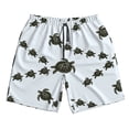 thumbnail image 5 of Goofa Sea Turtle Printed Mens Swim Trunks Summer Quick Dry Short Beach Swimwear Bathing Suits-Large, 5 of 9