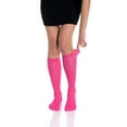 thumbnail image 3 of Women's 6-Pack Knee High Socks - Combed Cotton Blend, Over The Calf (20"), Fits US 9-11, 3 of 6